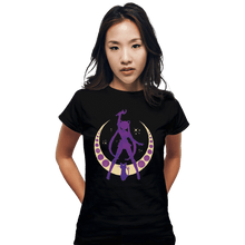 Load image into Gallery viewer, Shirts Fitted Shirts, Woman / Small / Black Champion of Justice