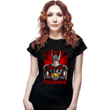 Load image into Gallery viewer, Daily_Deal_Shirts Fitted Shirts, Woman / Small / Black Cellraiser