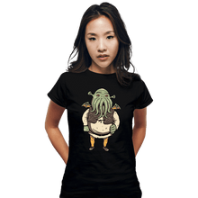 Load image into Gallery viewer, Daily_Deal_Shirts Fitted Shirts, Woman / Small / Black Ogre Cthulhu