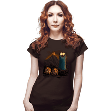 Load image into Gallery viewer, Last_Chance_Shirts Fitted Shirts, Woman / Small / Black The Lord Of The Cookies