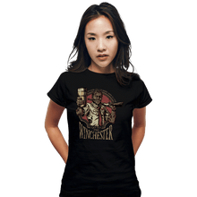 Load image into Gallery viewer, Daily_Deal_Shirts Fitted Shirts, Woman / Small / Black Go To The Winchester!