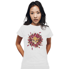 Load image into Gallery viewer, Shirts Fitted Shirts, Woman / Small / White Simba Watercolor