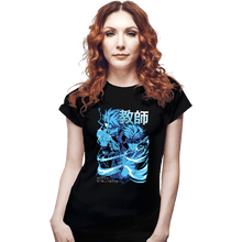 Load image into Gallery viewer, Daily_Deal_Shirts Fitted Shirts, Woman / Small / Black Kakashi and Gojo