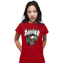 Load image into Gallery viewer, Secret_Shirts Fitted Shirts, Woman / Small / Red Dasher Thrasher