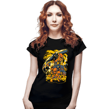 Load image into Gallery viewer, Shirts Fitted Shirts, Woman / Small / Black Alien vs. Predator Arcade Heroes