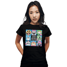 Load image into Gallery viewer, Shirts Fitted Shirts, Woman / Small / Black The 90s Bunch