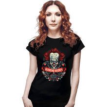 Load image into Gallery viewer, Shirts Fitted Shirts, Woman / Small / Black Meet The Dancing Clown