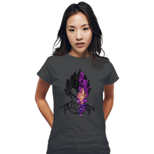 Load image into Gallery viewer, Daily_Deal_Shirts Fitted Shirts, Woman / Small / Charcoal Power Ultra Ego