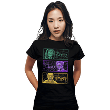 Load image into Gallery viewer, Shirts Fitted Shirts, Woman / Small / Black The Good, The Bad, And The Beast