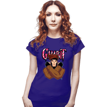Load image into Gallery viewer, Daily_Deal_Shirts Fitted Shirts, Woman / Small / Violet Gambit 97