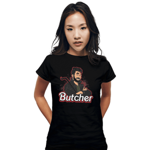 Shirts Fitted Shirts, Woman / Small / Black Butcher