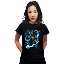 Load image into Gallery viewer, Daily_Deal_Shirts Fitted Shirts, Woman / Small / Black Cat Burglar