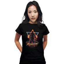 Load image into Gallery viewer, Shirts Fitted Shirts, Woman / Small / Black Retro Assassin
