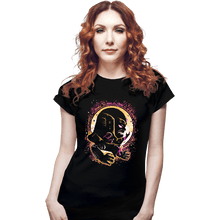 Load image into Gallery viewer, Daily_Deal_Shirts Fitted Shirts, Woman / Small / Black Big Head