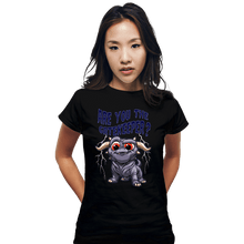 Load image into Gallery viewer, Daily_Deal_Shirts Fitted Shirts, Woman / Small / Black Are You The Gatekeeper