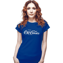 Load image into Gallery viewer, Shirts Fitted Shirts, Woman / Small / Royal Blue Cryogenics