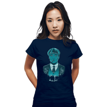 Load image into Gallery viewer, Shirts Fitted Shirts, Woman / Small / Navy The Leader