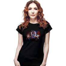 Load image into Gallery viewer, Secret_Shirts Fitted Shirts, Woman / Small / Black Sho Nuff Painting