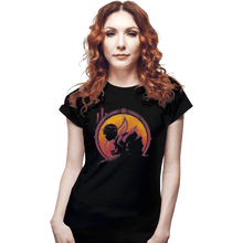 Load image into Gallery viewer, Shirts Fitted Shirts, Woman / Small / Black Fire Master