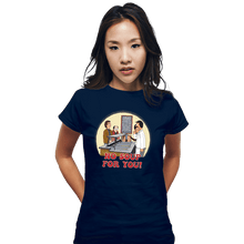 Load image into Gallery viewer, Daily_Deal_Shirts Fitted Shirts, Woman / Small / Navy Seinfeld's Soup