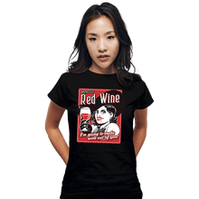 Load image into Gallery viewer, Shirts Fitted Shirts, Woman / Small / Black Dimitrescu Wine