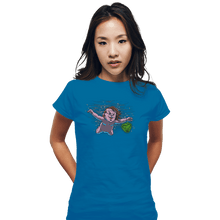 Load image into Gallery viewer, Secret_Shirts Fitted Shirts, Woman / Small / Sapphire Smells Like Pick Of Destiny