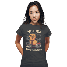 Load image into Gallery viewer, Shirts Fitted Shirts, Woman / Small / Charcoal No Idea