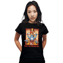 Load image into Gallery viewer, Shirts Fitted Shirts, Woman / Small / Black Enter The Thundercats