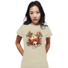 Load image into Gallery viewer, Daily_Deal_Shirts Fitted Shirts, Woman / Small / White Fatal Roll