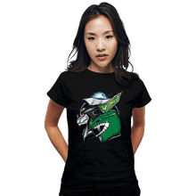Load image into Gallery viewer, Shirts Fitted Shirts, Woman / Small / Black Green With Envy