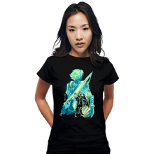 Load image into Gallery viewer, Daily_Deal_Shirts Fitted Shirts, Woman / Small / Black Echoes of Zanarkand