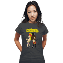 Load image into Gallery viewer, Shirts Fitted Shirts, Woman / Small / Charcoal Sweet Butt O Mine