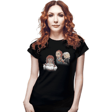 Load image into Gallery viewer, Shirts Fitted Shirts, Woman / Small / Black Chucky's Girl