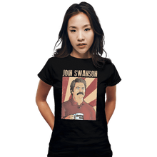 Load image into Gallery viewer, Shirts Fitted Shirts, Woman / Small / Black Join Swanson