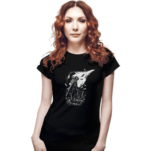 Load image into Gallery viewer, Shirts Fitted Shirts, Woman / Small / Black The Church Flowers