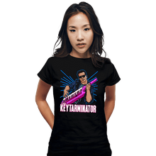 Load image into Gallery viewer, Secret_Shirts Fitted Shirts, Woman / Small / Black Keytarminator
