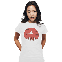 Load image into Gallery viewer, Shirts Fitted Shirts, Woman / Small / White Magic Cloud