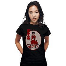 Load image into Gallery viewer, Shirts Fitted Shirts, Woman / Small / Black Kaneda Rebel
