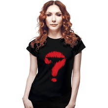Load image into Gallery viewer, Shirts Fitted Shirts, Woman / Small / Black Bat Warning