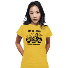 Load image into Gallery viewer, Daily_Deal_Shirts Fitted Shirts, Woman / Small / White Mean Uncle Pennybags