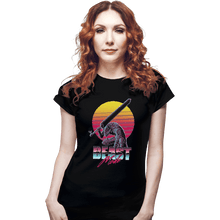 Load image into Gallery viewer, Shirts Fitted Shirts, Woman / Small / Black Beast Mode