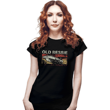 Load image into Gallery viewer, Secret_Shirts Fitted Shirts, Woman / Small / Black Old Bessie
