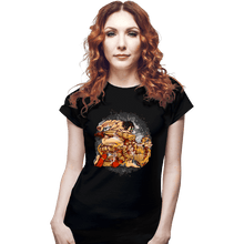 Load image into Gallery viewer, Secret_Shirts Fitted Shirts, Woman / Small / Black Punch Of The Titan