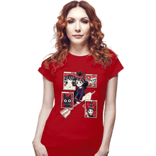 Load image into Gallery viewer, Shirts Fitted Shirts, Woman / Small / Red Image Delivered