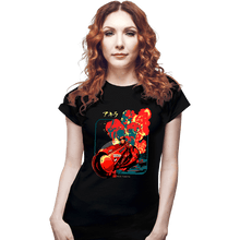 Load image into Gallery viewer, Daily_Deal_Shirts Fitted Shirts, Woman / Small / Black Akira 88