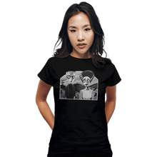 Load image into Gallery viewer, Shirts Fitted Shirts, Woman / Small / Black Corpse Bride Of Frankenstein