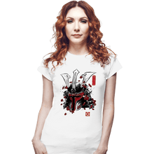 Load image into Gallery viewer, Daily_Deal_Shirts Fitted Shirts, Woman / Small / White Bounty Samurai