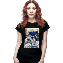 Load image into Gallery viewer, Shirts Fitted Shirts, Woman / Small / Black Tallgeese