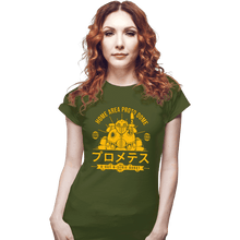 Load image into Gallery viewer, Secret_Shirts Fitted Shirts, Woman / Small / Military Green Proto Dome Robo