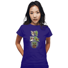 Load image into Gallery viewer, Shirts Fitted Shirts, Woman / Small / Violet Baby Fusion
